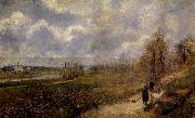 Camille Pissarro La Sente du chou painting